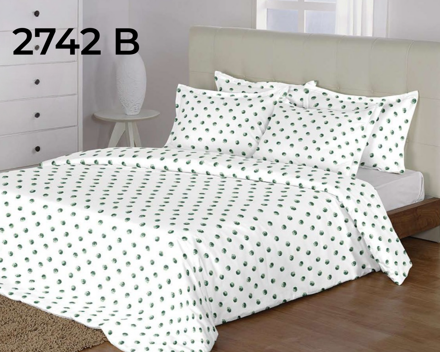 PURE COTTON KING SIZE BEDSHEET (274 X274) 2742