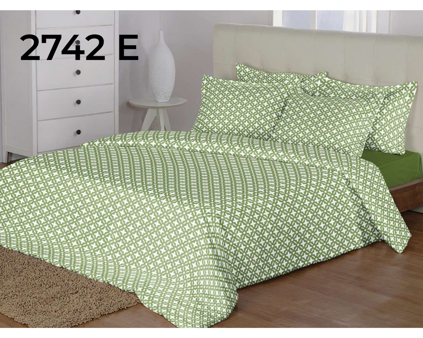 PURE COTTON KING SIZE BEDSHEET (274 X274) 2742